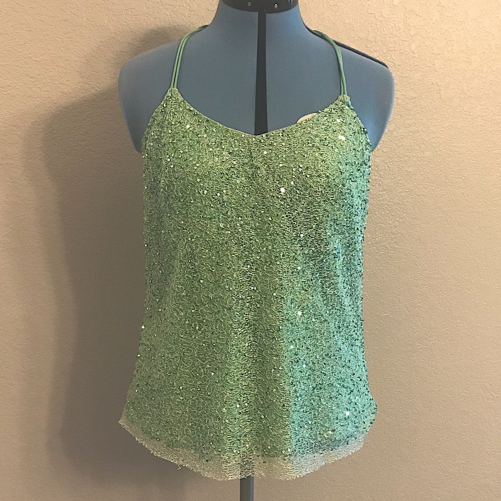 Romeo and Juliet Beaded Halter Top